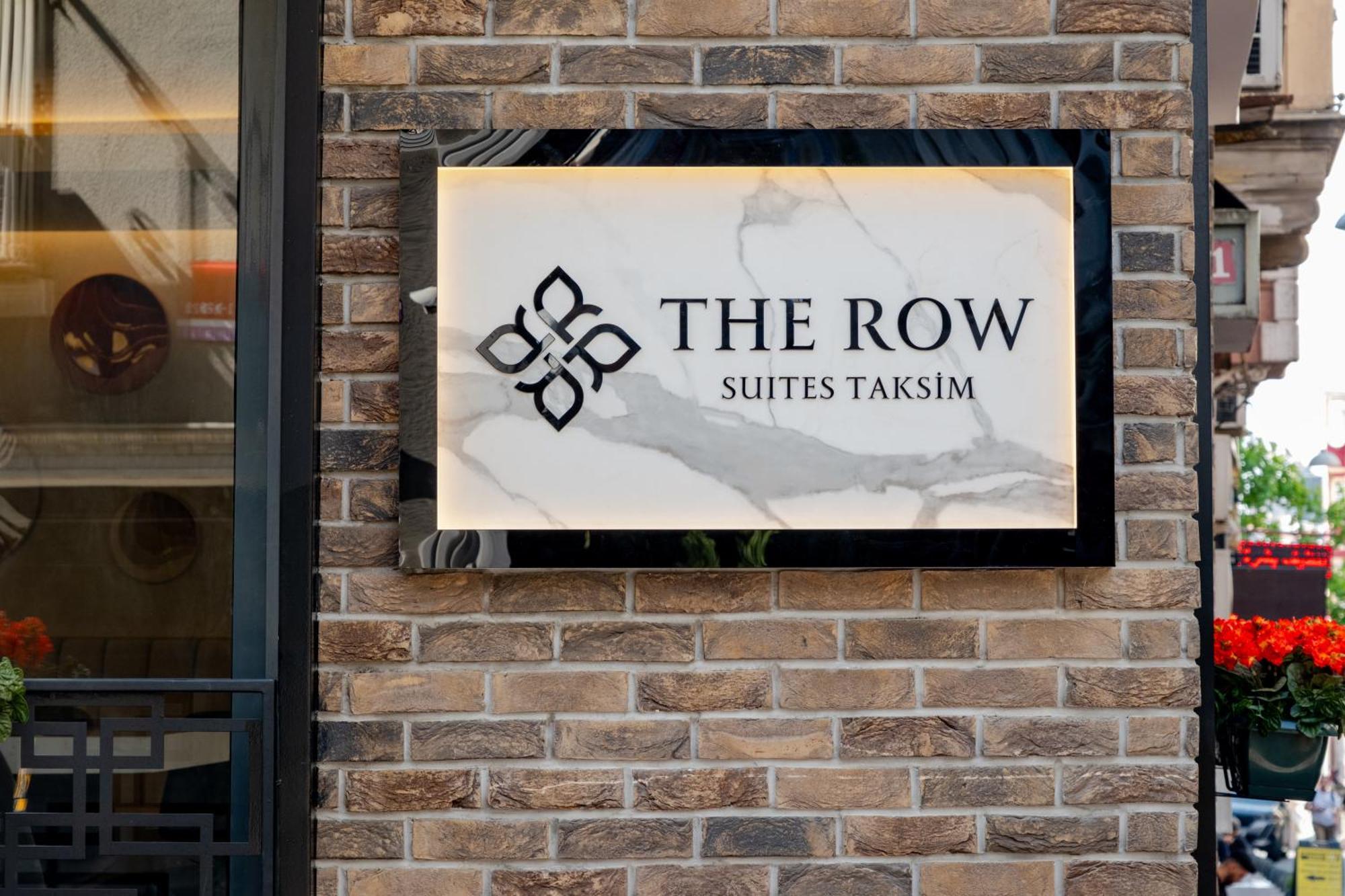 The Row Suites Taksim Istanbulská provincie Exteriér fotografie